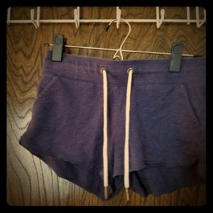 Blue pj shorts